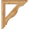 Ekena Millwork Funston Slat Rough Sawn Bracket, Western Red Cedar, 6"W x 40"D x 44"H BKT06X40X44FST06RWR - alternate 3